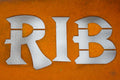 BBQ Rind aus Corten Stahl Grill Deko Detail