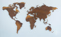Weltkarte Rostig aus COR-TEN-Stahl 